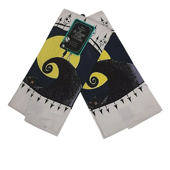 Disney Tim Burtons Nightmare Before Christmas Kitchen Set Towels & Mini Mitts - Picture 2 of 3
